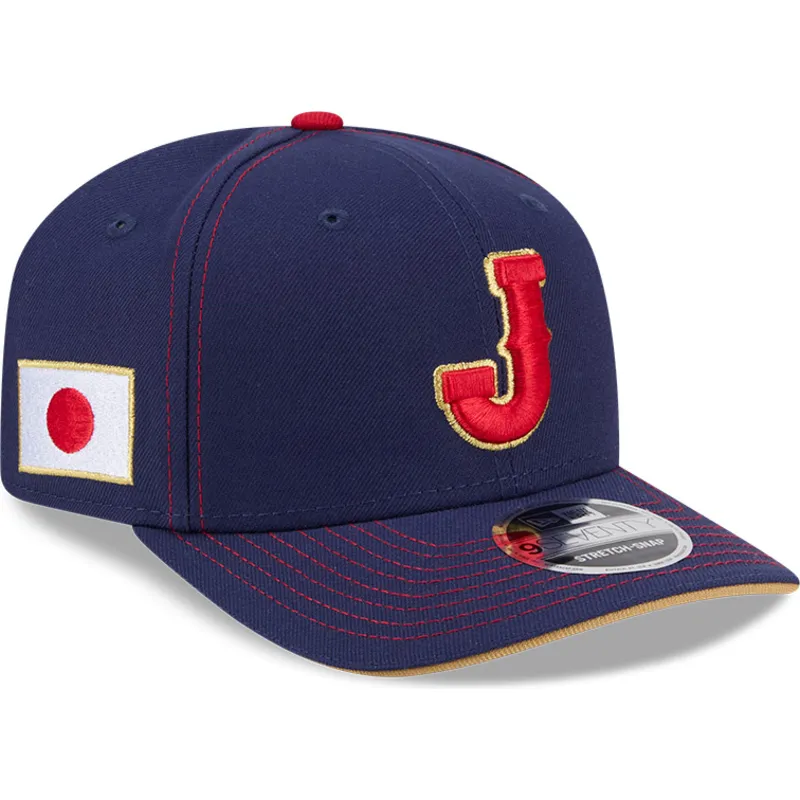 granatowa-czapka-z-zakrzywionym-daszkiem-snapback-9seventy-stretch-snap-japan-2026-world-baseball-classic-new-era
