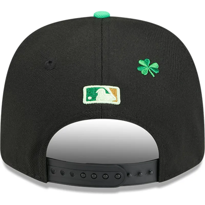 czarna-czapka-z-zakrzywionym-daszkiem-snapback-9seventy-stretch-snap-saint-patrick-s-day-los-angeles-dodgers-mlb-new-era