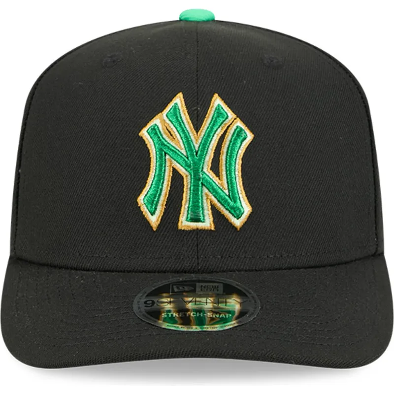 gorra-curva-negra-snapback-9seventy-stretch-snap-saint-patrick-s-day-de-new-york-yankees-mlb-de-new-era