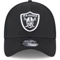 czapka-trucker-czarna-dopasowana-39thirty-evergreen-neo-las-vegas-raiders-nfl-new-era