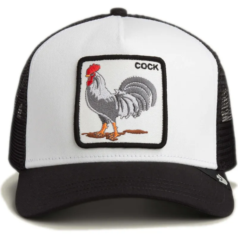 czapka-trucker-bialo-czarna-kogut-cock-rooster-the-farm-od-goorin-bros