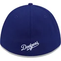 niebieska-dopasowana-czapka-z-zakrzywionym-daszkiem-39thirty-m-crown-a-frame-los-angeles-dodgers-mlb-new-era