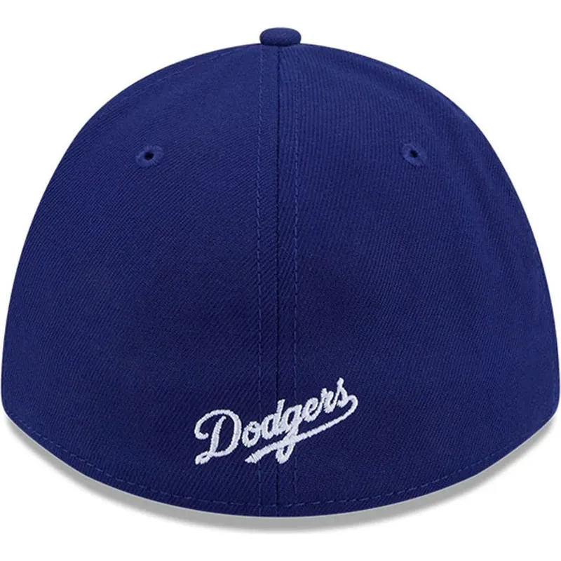 niebieska-dopasowana-czapka-z-zakrzywionym-daszkiem-39thirty-m-crown-a-frame-los-angeles-dodgers-mlb-new-era