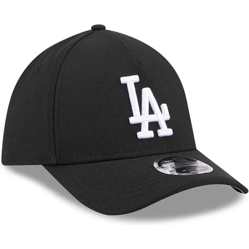 gorra-curva-negra-ajustada-39thirty-m-crown-a-frame-de-los-angeles-dodgers-mlb-de-new-era