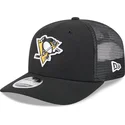 czarna-czapka-trucker-9seventy-stretch-snap-evergreen-pittsburgh-penguins-nhl-new-era