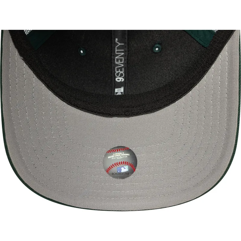 czapka-trucker-zielona-9seventy-stretch-snap-evergreen-oakland-athletics-mlb-new-era