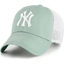 czapka-trucker-zielona-clean-up-trawler-new-york-yankees-mlb-od-47-brand