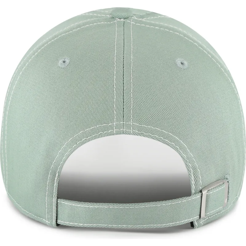 gorra-curva-verde-ajustable-clean-up-contrast-stitch-de-new-york-yankees-mlb-de-47-brand