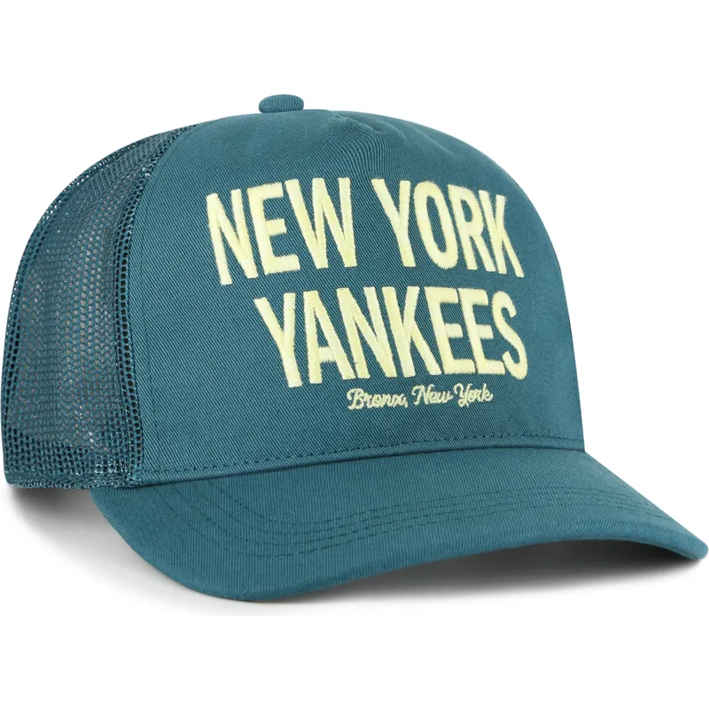 gorra-trucker-verde-hitch-contemporary-de-new-york-yankees-mlb-de-47-brand