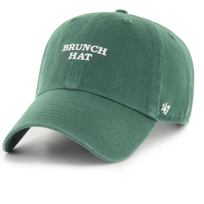 gorra-curva-verde-ajustable-brunch-hat-phrase-clean-up-base-runner-icon-de-47-brand