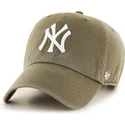 zielona-regulowana-czapka-z-daszkiem-clean-up-sandalwood-new-york-yankees-mlb-od-47-brand