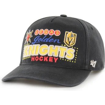 Czapki zakrzywiona czarny snapback Hitch RF Charlton Vegas Golden Knights NHL 47 Brand