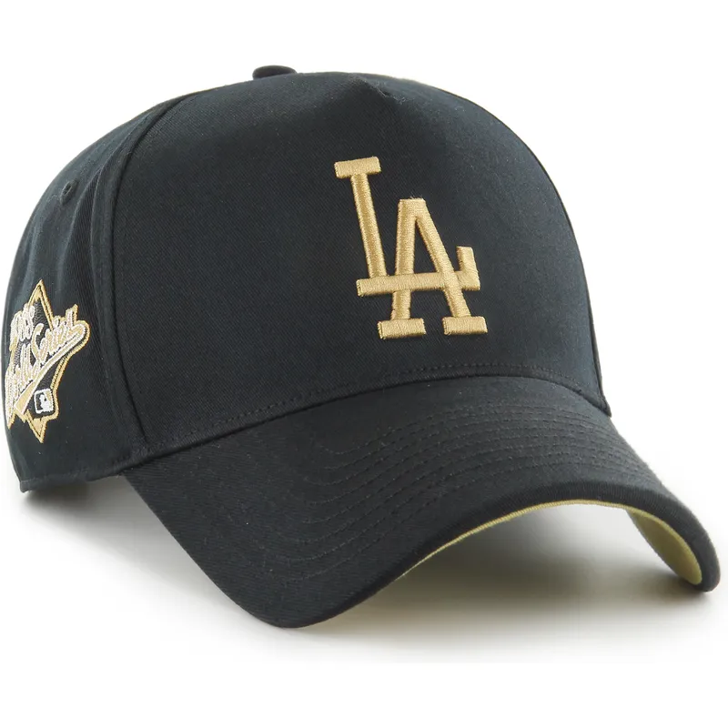 czarna-czapka-z-zakrzywionym-daszkiem-snapback-mvp-dt-sure-shot-two-tone-cotton-los-angeles-dodgers-mlb-od-47-brand
