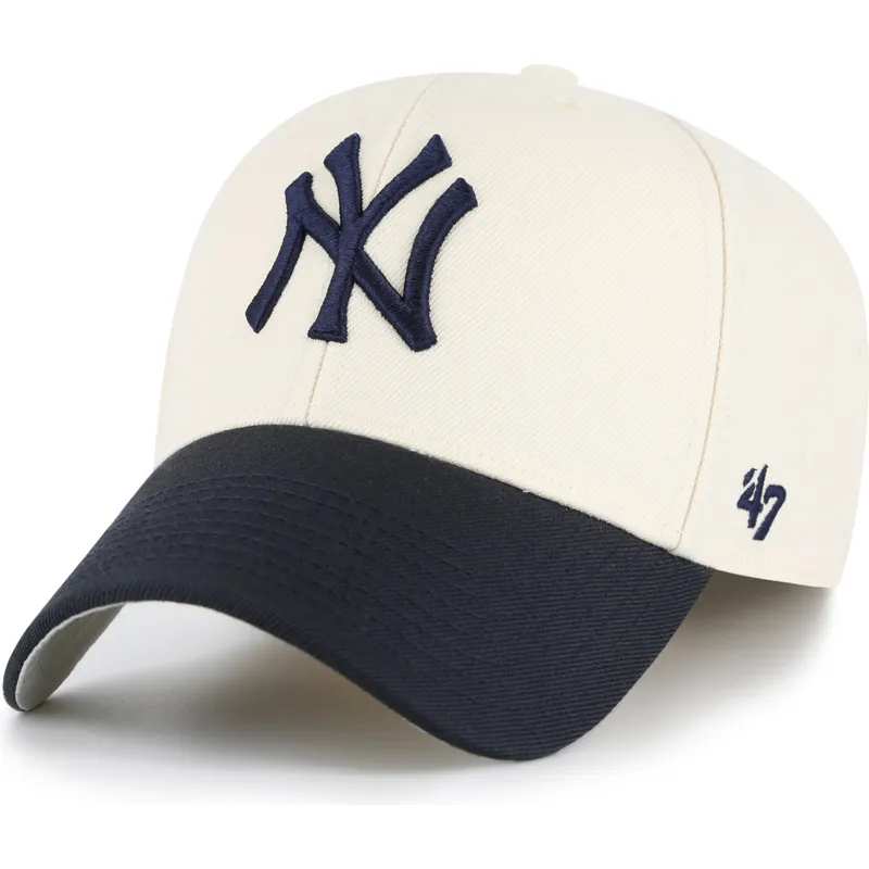 bezowa-i-granatowa-regulowana-czapka-z-daszkiem-mvp-two-tone-new-york-yankees-mlb-od-47-brand