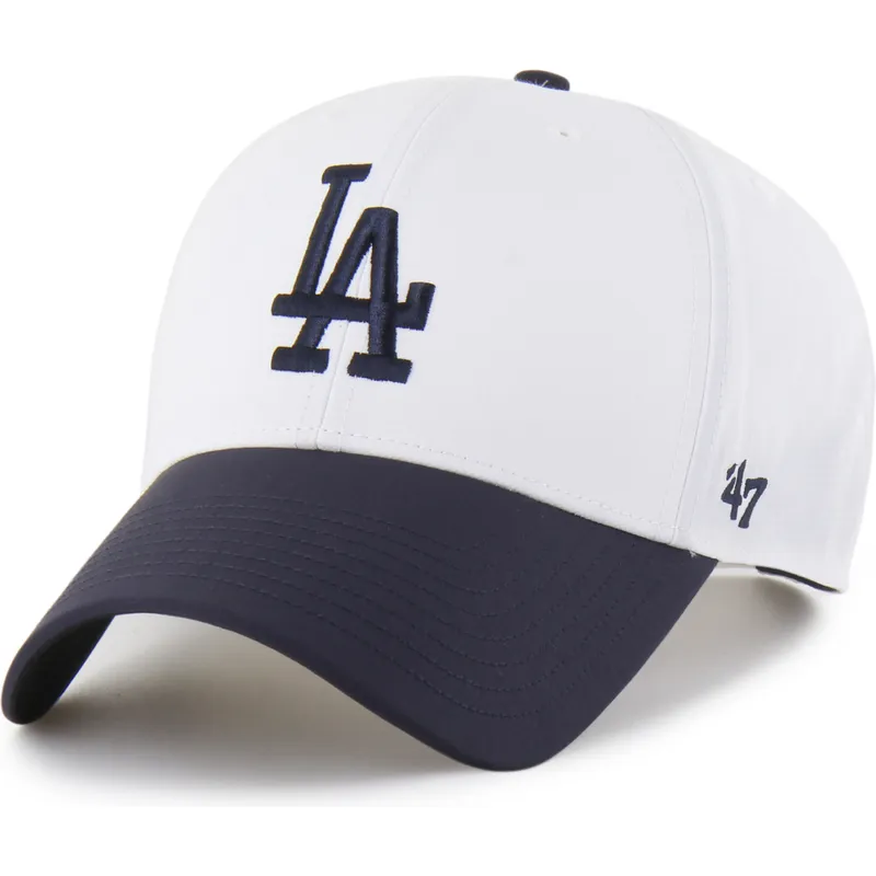 biala-i-granatowa-zakrzywiona-czapka-snapback-mvp-brrr-two-tone-los-angeles-dodgers-mlb-od-47-brand