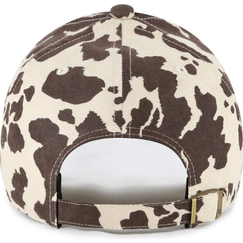 brazowa-regulowana-czapka-z-zakrzywionym-daszkiem-z-brazowym-logo-clean-up-bessie-new-york-yankees-mlb-od-47-brand