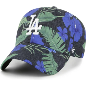 Regulowana wielokolorowa czapka z zakrzywionym daszkiem Clean Up Beach Side Los Angeles Dodgers MLB od 47 Brand
