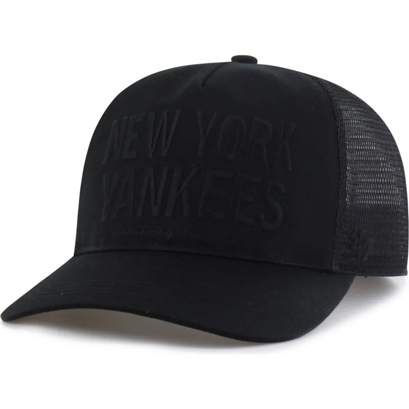 gorra-trucker-negra-con-logo-negro-hitch-contemporary-de-new-york-yankees-mlb-de-47-brand