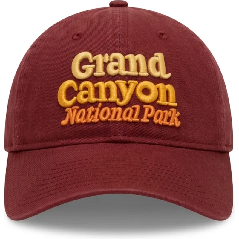 czerwona-regulowana-czapka-z-daszkiem-ballpark-grand-canyon-national-park-od-american-needle