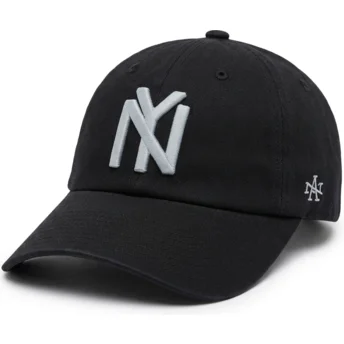 Czapka z zakrzywionym daszkiem czarna regulowana Ballpark New York Black Yankees MLB American Needle