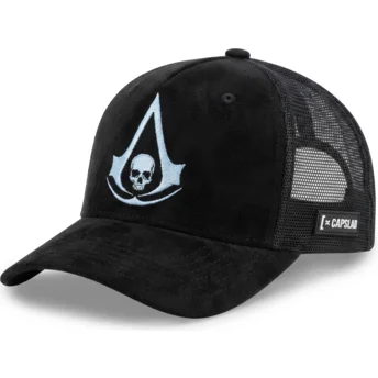 Czapka trucker czarna ASC3 BLAB Assassin's Creed od Capslab