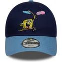 niebieska-czapka-z-daszkiem-snapback-dla-chlopca-9forty-spongebob-od-new-era