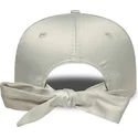 zielona-regulowana-czapka-z-zakrzywionym-daszkiem-dla-kobiet-9forty-bow-back-satin-new-york-yankees-mlb-new-era