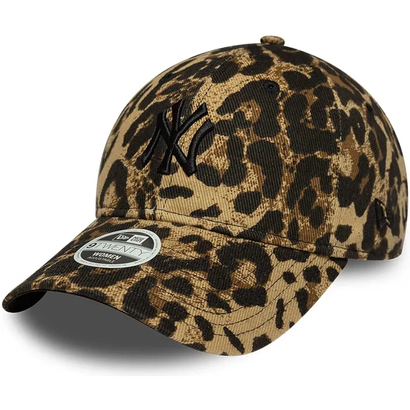 gorra-curva-leopardo-ajustable-con-logo-negro-para-mujer-9twenty-leopard-de-new-york-yankees-mlb-de-new-era