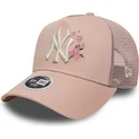 czapka-trucker-rozowa-damska-9forty-a-frame-floral-new-york-yankees-mlb-new-era