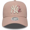 czapka-trucker-rozowa-damska-9forty-a-frame-floral-new-york-yankees-mlb-new-era