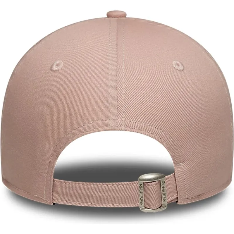 rozowa-regulowana-czapka-z-zakrzywionym-daszkiem-z-rozowym-logo-dla-kobiet-9forty-league-essential-new-york-yankees-mlb-new-era