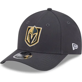 Szara czapka z zakrzywionym daszkiem snapback 9FORTY M-Crown Vegas Golden Knights NHL New Era