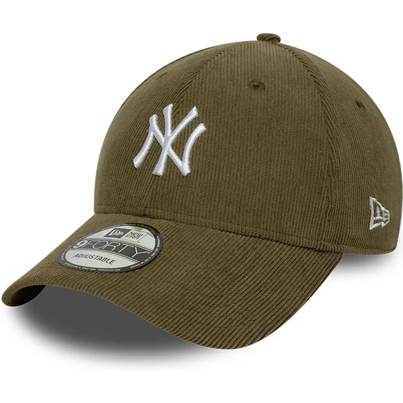 zielona-regulowana-czapka-z-daszkiem-9forty-soft-cord-new-york-yankees-mlb-new-era
