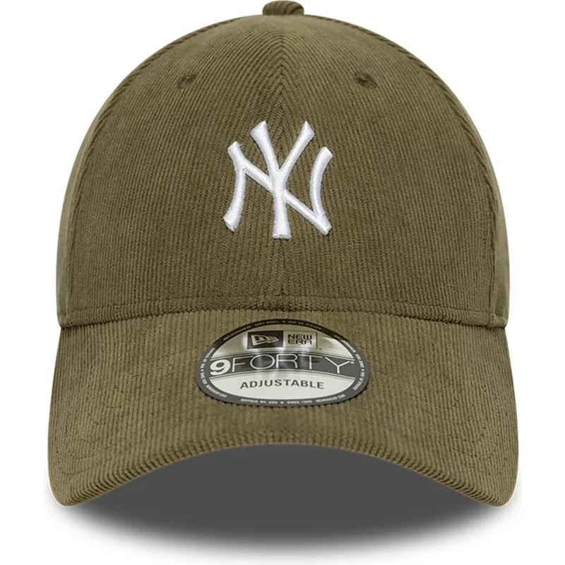 zielona-regulowana-czapka-z-daszkiem-9forty-soft-cord-new-york-yankees-mlb-new-era