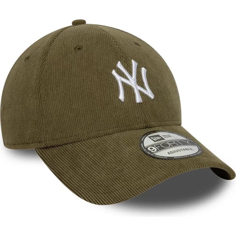 zielona-regulowana-czapka-z-daszkiem-9forty-soft-cord-new-york-yankees-mlb-new-era