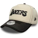 czapka-z-daszkiem-bezowo-czarna-snapback-e-frame-city-icon-los-angeles-lakers-nba-new-era