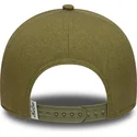 zielona-czapka-z-daszkiem-snapback-e-frame-patch-linen-new-era
