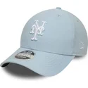 jasnoniebieska-czapka-z-daszkiem-snapback-9forty-m-crown-linen-new-york-mets-mlb-new-era