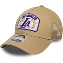 czapka-trucker-bezowa-9forty-m-crown-a-frame-los-angeles-lakers-nba-new-era