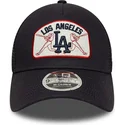 granatowa-czapka-trucker-9forty-m-crown-a-frame-los-angeles-dodgers-mlb-new-era