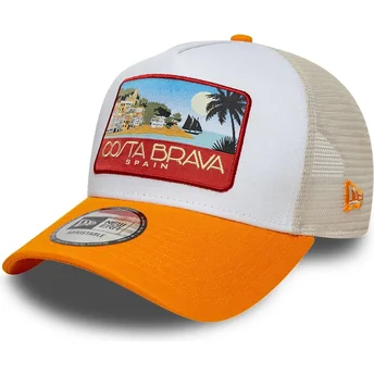 Czapka trucker multicolor A Frame Location Patch Costa Brava New Era