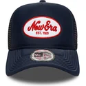 czapka-trucker-granatowa-a-frame-oval-foam-patch-new-era
