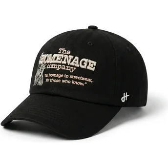 Czapka z daszkiem czarna regulowana Statue Just Kids The 90s od Homenage