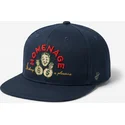 granatowa-czapka-z-zakrzywionym-daszkiem-snapback-money-music-shapes-identity-the-snap-od-homenage