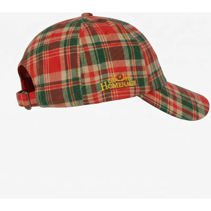 regulowana-zakrzywiona-czapka-wielokolorowa-plaid-resort-sport-the-90s-od-homenage