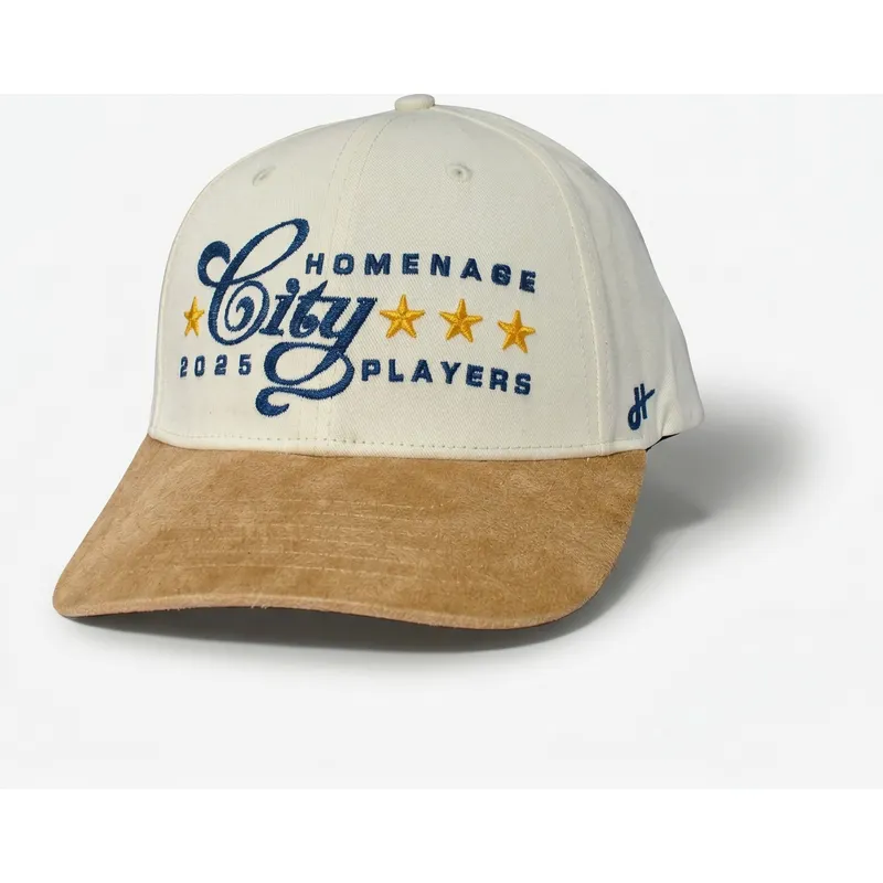 czapka-z-daszkiem-khaki-i-brazowa-snapback-suede-players-sport-the-ball-od-homenage