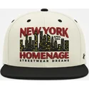 czapka-z-daszkiem-bezowo-czarna-snapback-nysky-skylines-the-snap-od-homenage