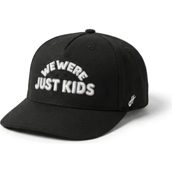 Czapka z daszkiem czarna snapback Just Kids Outline The Retro od Homenage