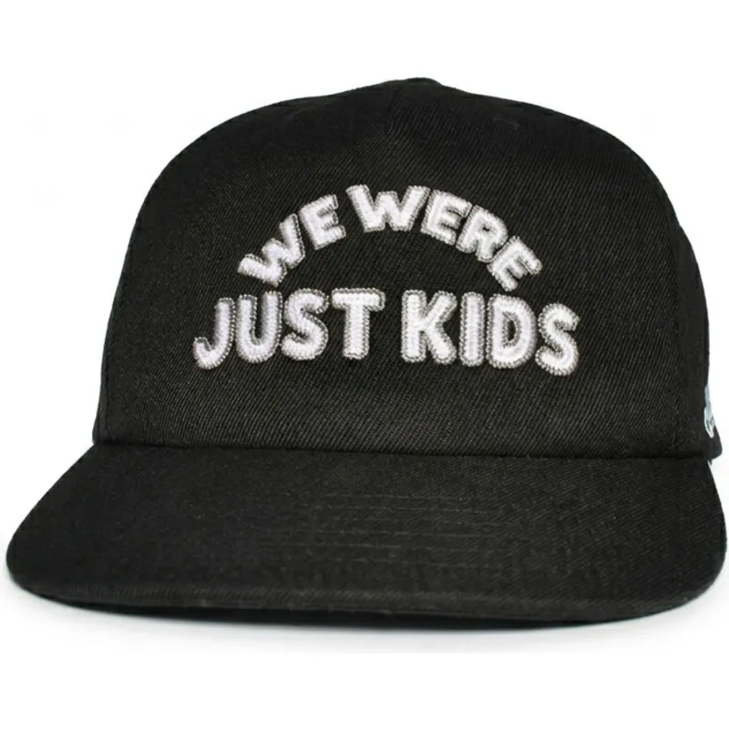 czapka-z-daszkiem-czarna-snapback-just-kids-outline-the-retro-od-homenage
