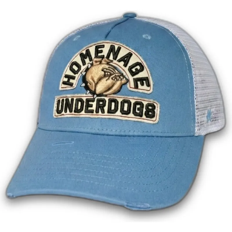 czapka-trucker-niebiesko-biala-underdogs-the-trucker-od-homenage czapka-trucker-niebiesko-biala-underdogs-the-trucker-od-homenage